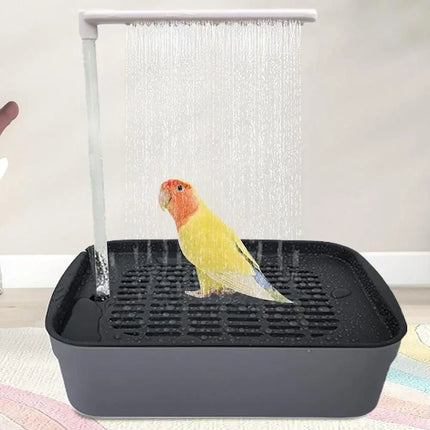 New Automatic Parrot Bird Bath Tub USB Electric Pet Circulating Water Bathtub Bird Bathtub Shower Fountain Pet Supplies