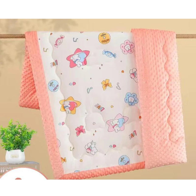 Cartoon Newborn Warm Blanket Household Autumn Winter