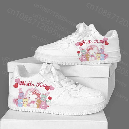 hello kitty Shoes 3d Print Sneakers Anime Cartoon Teenager girl High Top Outdoor