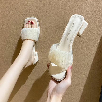 cresfimix sapatos femininas women casual high quality spring peep toe comfort high heel sandals lady black summer shoes ab714