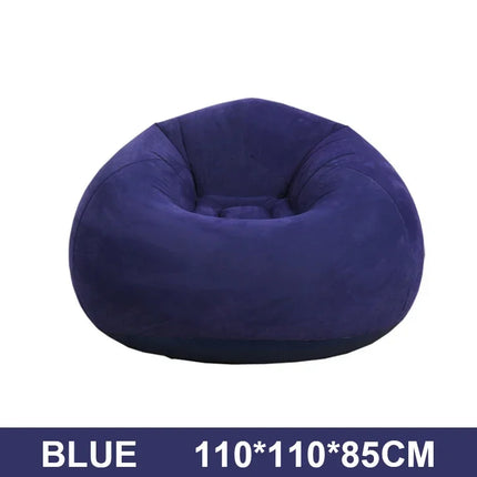 PVC Lounger Seat Bean Bag Sofas Pouf Puff Couch Tatami Living Room