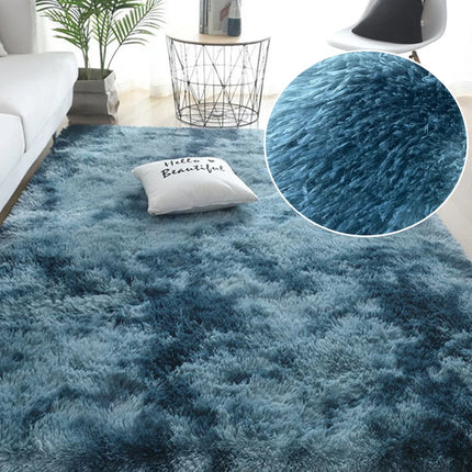 Gray Carpet for Living Room Plush Rug Bed Room Floor Fluffy Mats Anti-slip Home Decor Rugs Soft