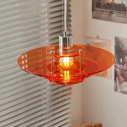 Mid-Ancient Chandelier Restaurant Simple Bar Bedside Study Island Table Exhibition Hall Nordic Creative Ufo Lamp