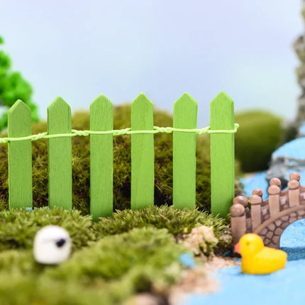 90cm Wooden Fence Model for Garden Outdoor Railway Train Set Arrangement