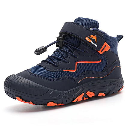 Kids Hiking Boots Toddler Girls Boys Hiking Shoes  Anti-Collision Non-Slip