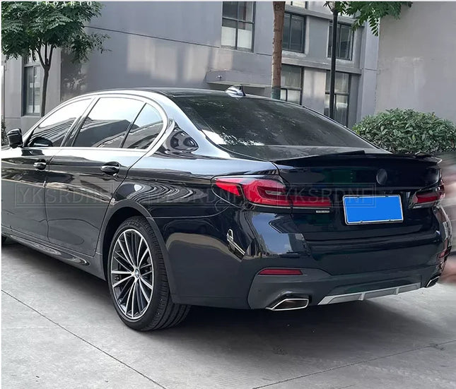 For BMW G30 G38 520i 535i 530i 525i 2017-2021 PSM STYLE Car ABS Plastic Unpainted Primer Rear Trunk Boot Wing Lip Spoiler