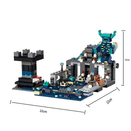852pcs Model My World Game The Deep Dark Battle Ancient City 21246 Knight