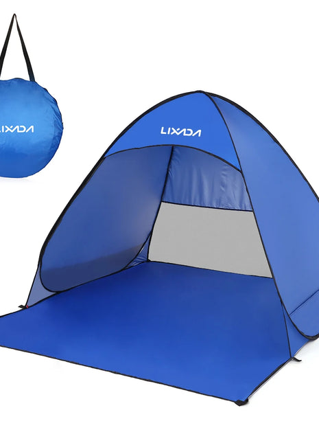 Automatic Instant Pop Up Beach Tent Lightweight Outdoor UV Protection Camping Fishing Tent Cabana Sun Shelter