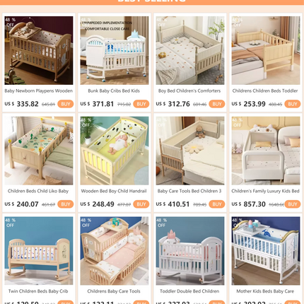 Child Bunk Bed Beds Twin Baby Rocking Chairs Handrail Baby Crib Children Bassinets Newborn Cama Infantil Things Comforters