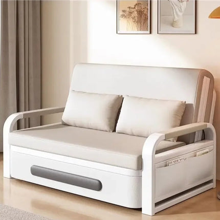 Fresh foldable home sofa fold bed