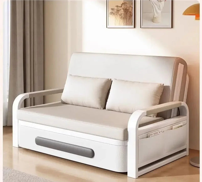 Fresh foldable home sofa fold bed