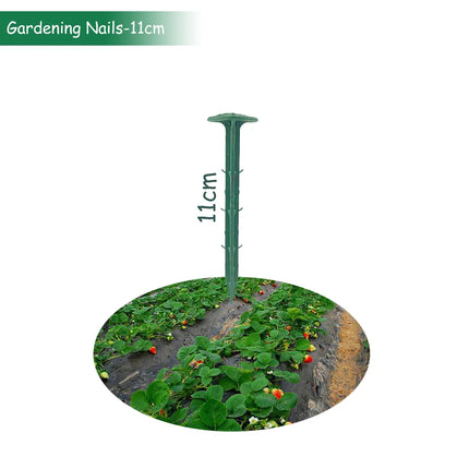 11/15/20/30cm Garden Landscaping Stakes Lawn Pins Pegs Garden Border Plastic