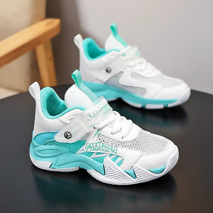 Kids Lightweight Breathable Sports Sneakers, Sizes 31-40 – Non-Slip Running Shoes for Boys & Girls