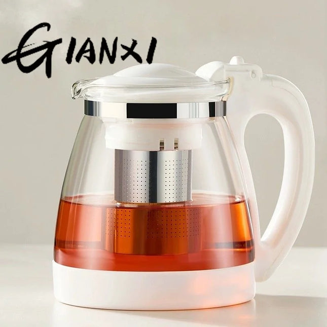 Glass Tea Set Home Kettle Flower Teapot Large Capacity Cold Kettle