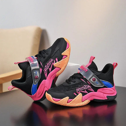 Kids Lightweight Breathable Sports Sneakers, Sizes 31-40 – Non-Slip Running Shoes for Boys & Girls