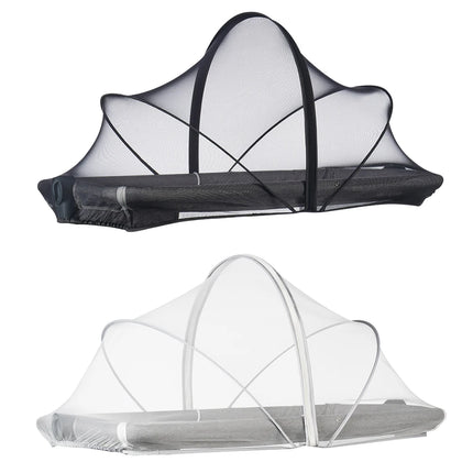 Foldable Mosquito Net Breathable Folding Crib Cover Bassinet Mosquito Net Cover for Travel Crib/Playpen