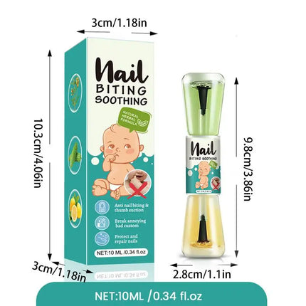 10ml Anti Nail Biting Polish Long-Lasting Non-toxic Stop Eating Fingernails baby bitter taste agent For Teens Newborns Kids