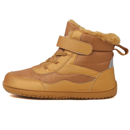 MEDASAIN Toddler/Little/Big/Kid Wide High Top Barefoot Shoes | Street-Style Minimalist Sneakers for Boys/Girls | Natural & Healt