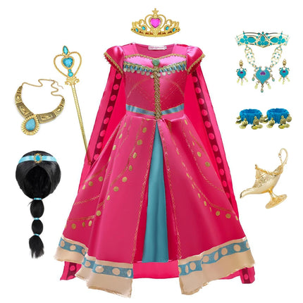 Arabian Dress for Kids Aladdin Cosplay Christmas Halloween Party