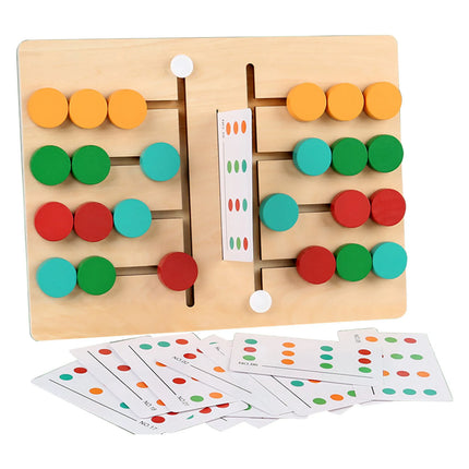Matching Learning Toys Sliding Puzzle For Kids 3 4 5 6 7 Years Old Preschool Game Brain Teasers Boys Girls