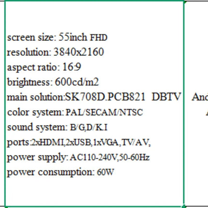 Wholesale LED TV Curved Screen 55 Inch Metal Frame Smart Android LCD TV Ultra HD 4K Smart Television