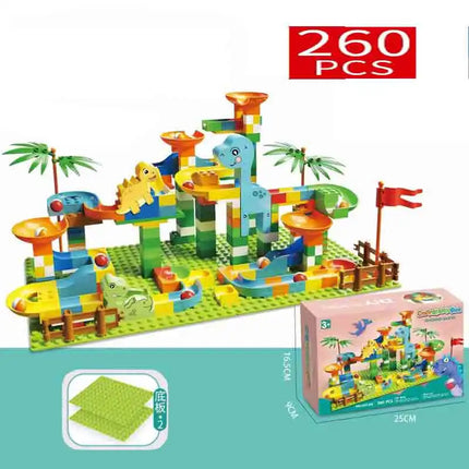 Compatible City House Big Size Slide Building Blocks Castle Brick Toys For Children
