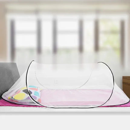 with encrypted mesh and adjustable mosquito net Single dormitory camping mosquito net, installation free, foldable and portable,