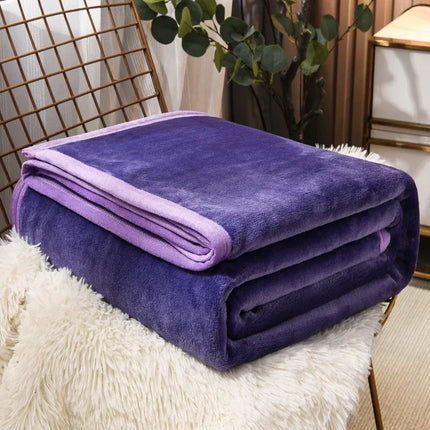 Flannel Fleece Microfiber Throw Blanket, Luxury Lightweight Super Soft Warm