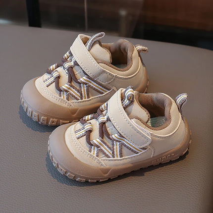 Autumn Sport Shoes For Children PU Leather Ergonomics Baby Boy's Girl's