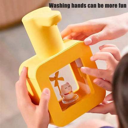 New Automatic Soap Dispenser Cute Pet Contact Free Hand Sanitizer USB Charging