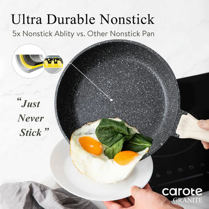 Wholesale 21-Piece Cookware Sets Non-stick Kitchenware Steamer Pot Soup & Stock Pots Pans