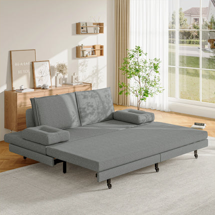 Sofa Bed, 201cm, 90x200cm Sofa Retractable Folding To 180x200