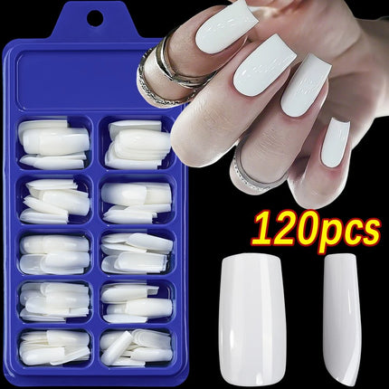 576pcs/Box Colorful Fake Nails Black Red Design