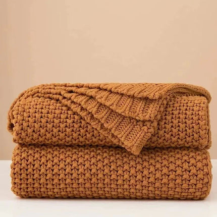 Fashionable Fringed Knitted Blanket, Office Air Conditioner