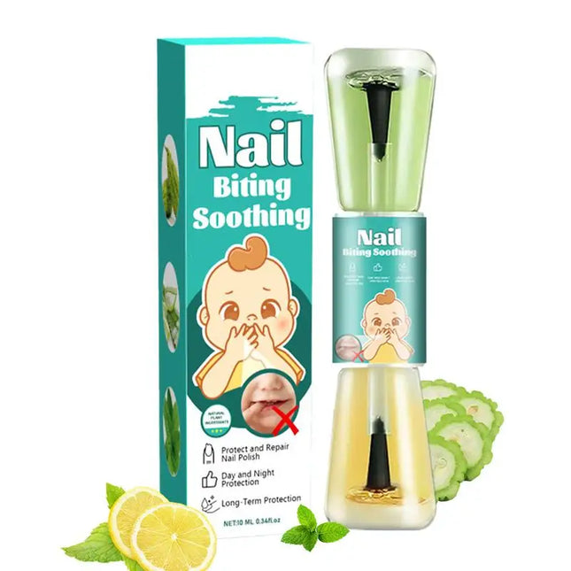 New10ml Liquid To Stop Nail Biting Anti Bite Nail Polish Anti Nail Biting For Kids children Care For All Ages Stop Thumb Sucking