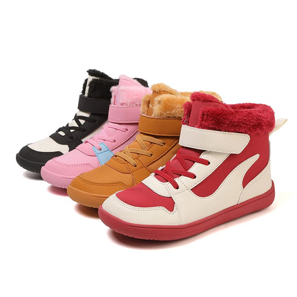 Kids Snow Boots Boys Girls Toddler Winter Waterproof Shoes