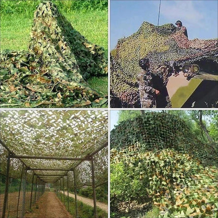 Military camouflage net hunting camouflage net garden gazebo net car awning white green black jungle desert color