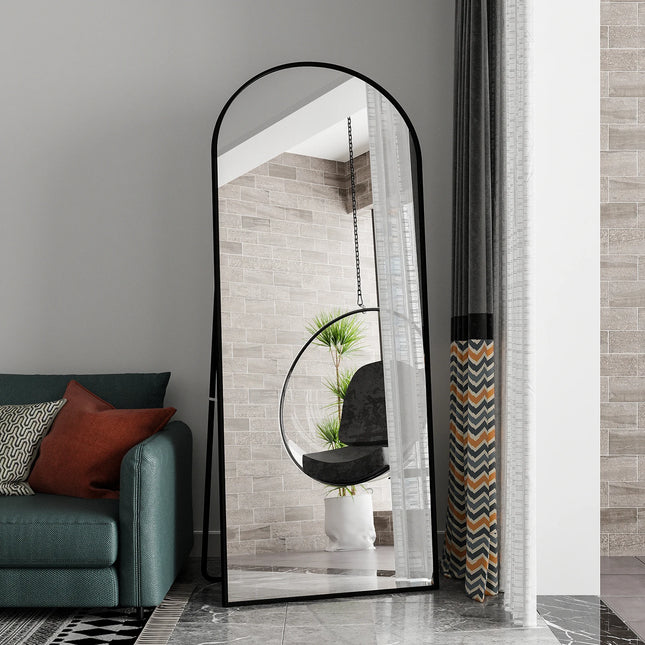 1800x800mm tempered glass full length mirror floor mirror hanging vertical or tilted bedroom mirror wall mounted mirror