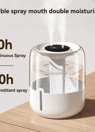 6.8L large capacity humidifier USB Double spray Home dormitory office bedroom desktop with small night light