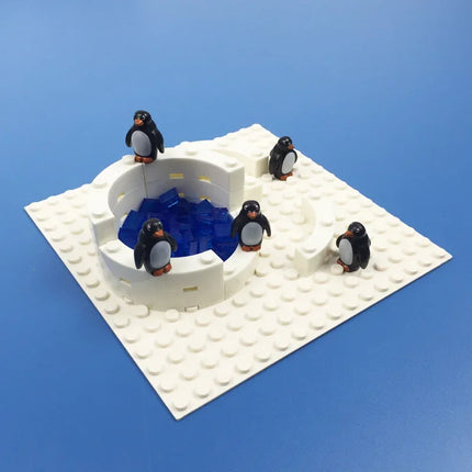 building blocks small particle building blocks cattle pen pig shed chicken farm