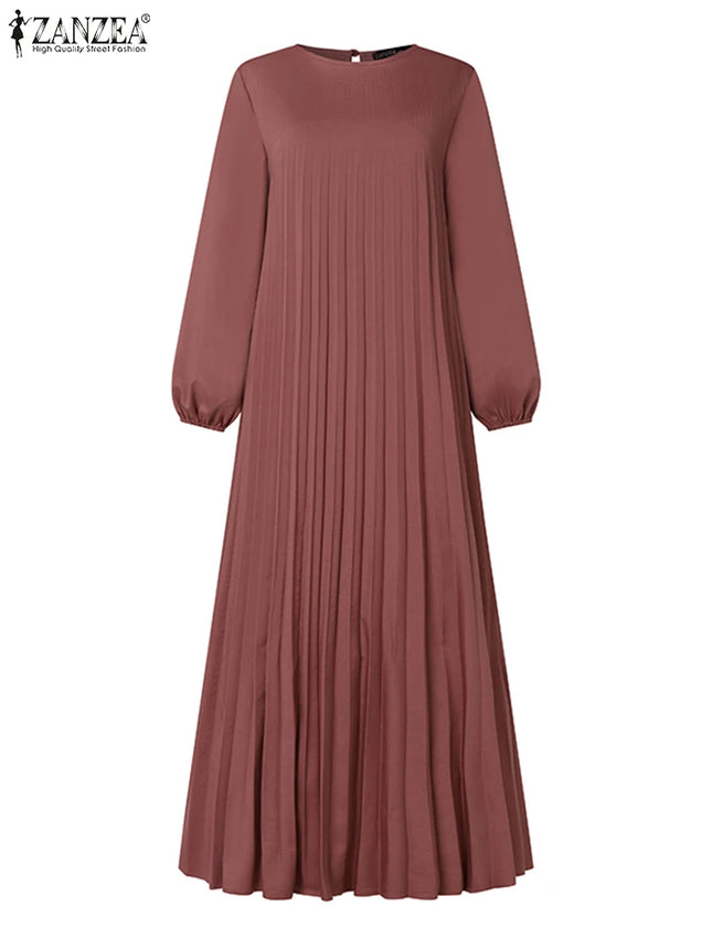 Islamic Hijab Women Abaya Robe Elegant Muslim Fashion