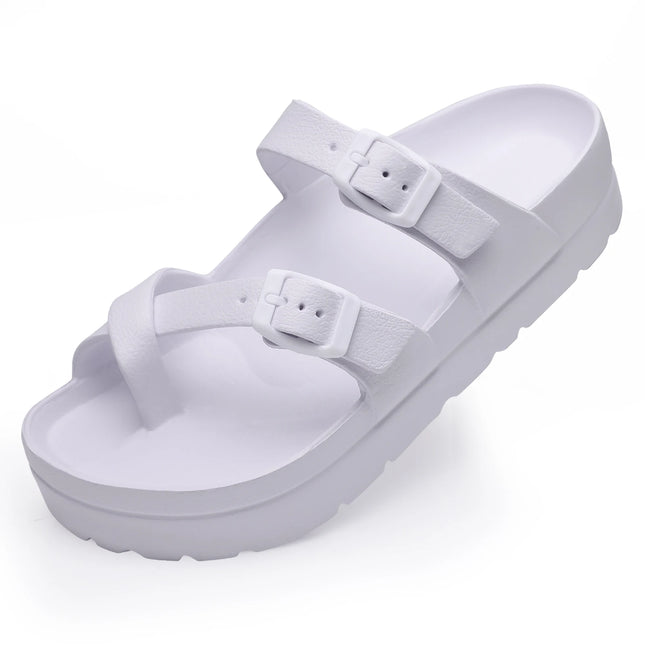 KIDMI New Fashion Women Sandals Comfortable Women's Slippers High Quality EVA Women Flip-flops Nonslip Soft Integrated Slippers