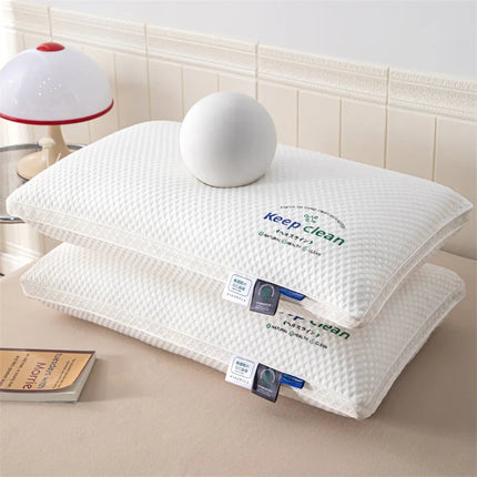 3D Cervical Neck Pillow with High Elasticity and Non Collapse Shape Memory Comfortable Sleeping Pillows Hotel Bedroom Bed Pillow
