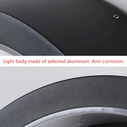 Intelligent Induction Wall Lamp Waterproof Porch Wall Light Outdoor PIR Motion Sensor Lamp Landscape Balcony Garden Corridor