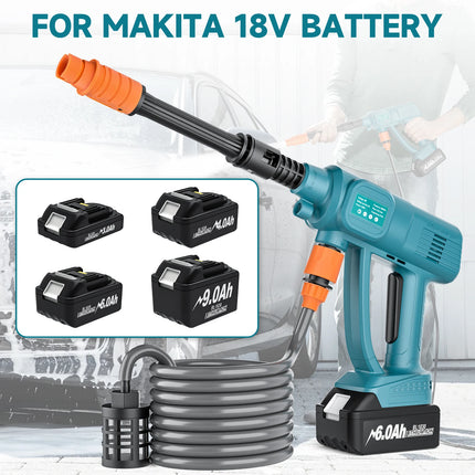 Cleaner Compatible with Makita 18V Battery, Portable Pressure Washer Lightweight Cordless Jet Wash Car Washer