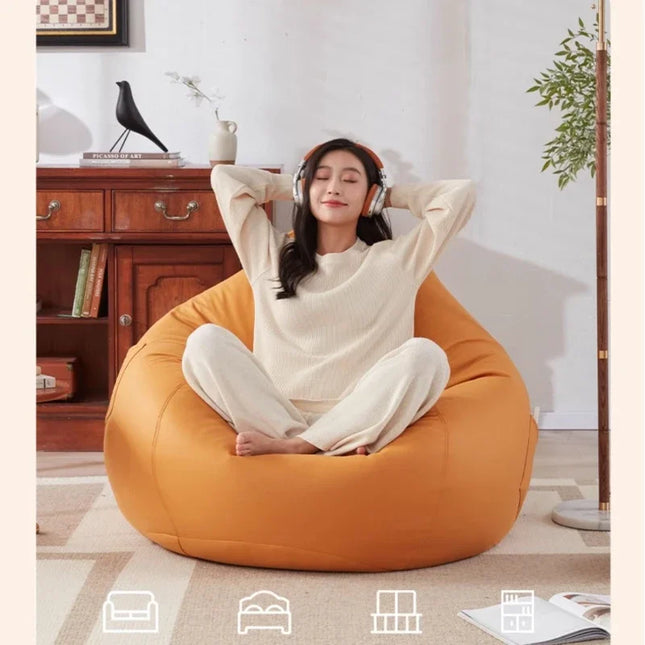 Bean Bag Seats Balcony Modern Lazy Puffs Bedroom Sofa Living Room