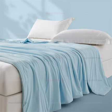 Cold Silky Summer Blanket Cooling Fabric Air Condition Quilt Cool Blankets for Beds