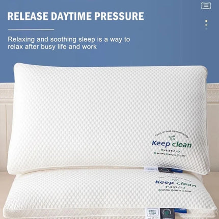 3D Cervical Neck Pillow with High Elasticity and Non Collapse Shape Memory Comfortable Sleeping Pillows Hotel Bedroom Bed Pillow
