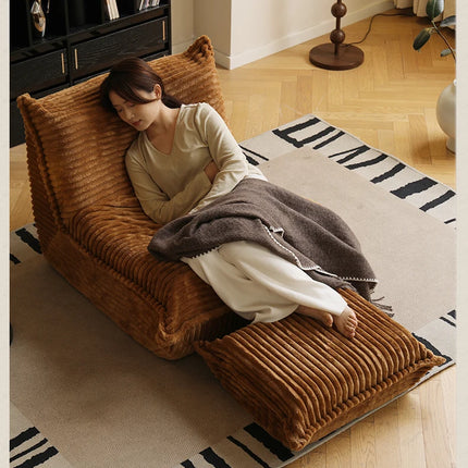 Lazy Person Sofa Can Lie And Sleep Caterpillar Sofa Balcony Tatami Net Red Bedroom Living Room Single Leisure Sofa