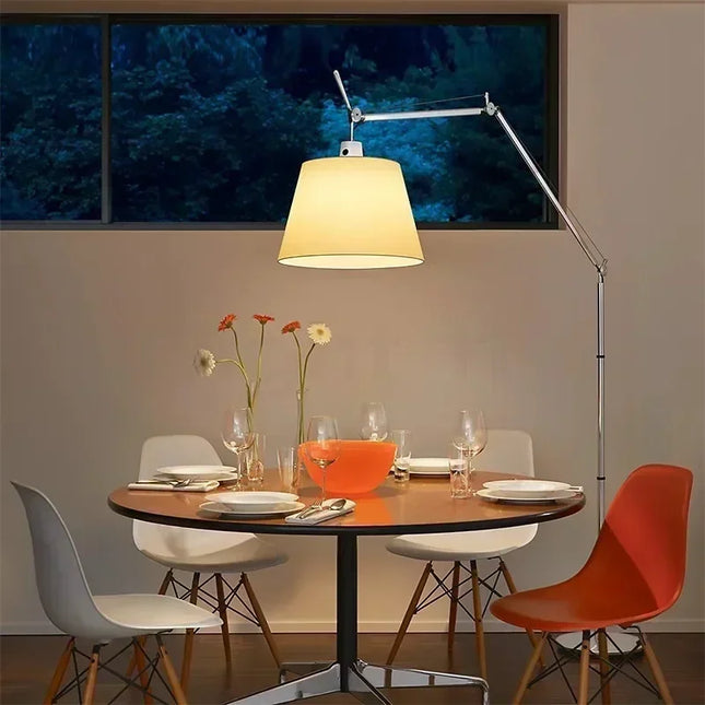 Simple Adjustable Art Long Arm Stand Lights Living Room Sofa Floor Lamp Office Study Wall Lamp  Bedside LED Table Lamp